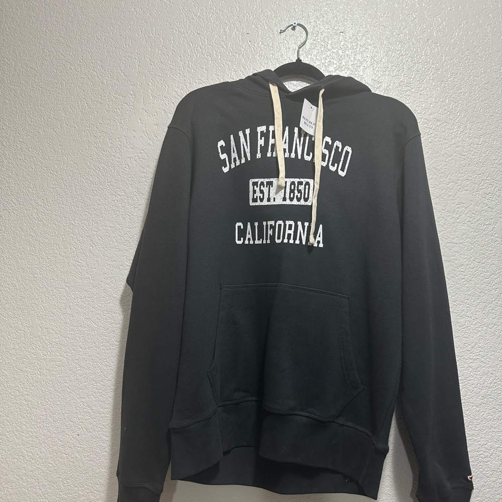 San Francisco California Women's Black Hoodie new with tags - Picture 10 of 14